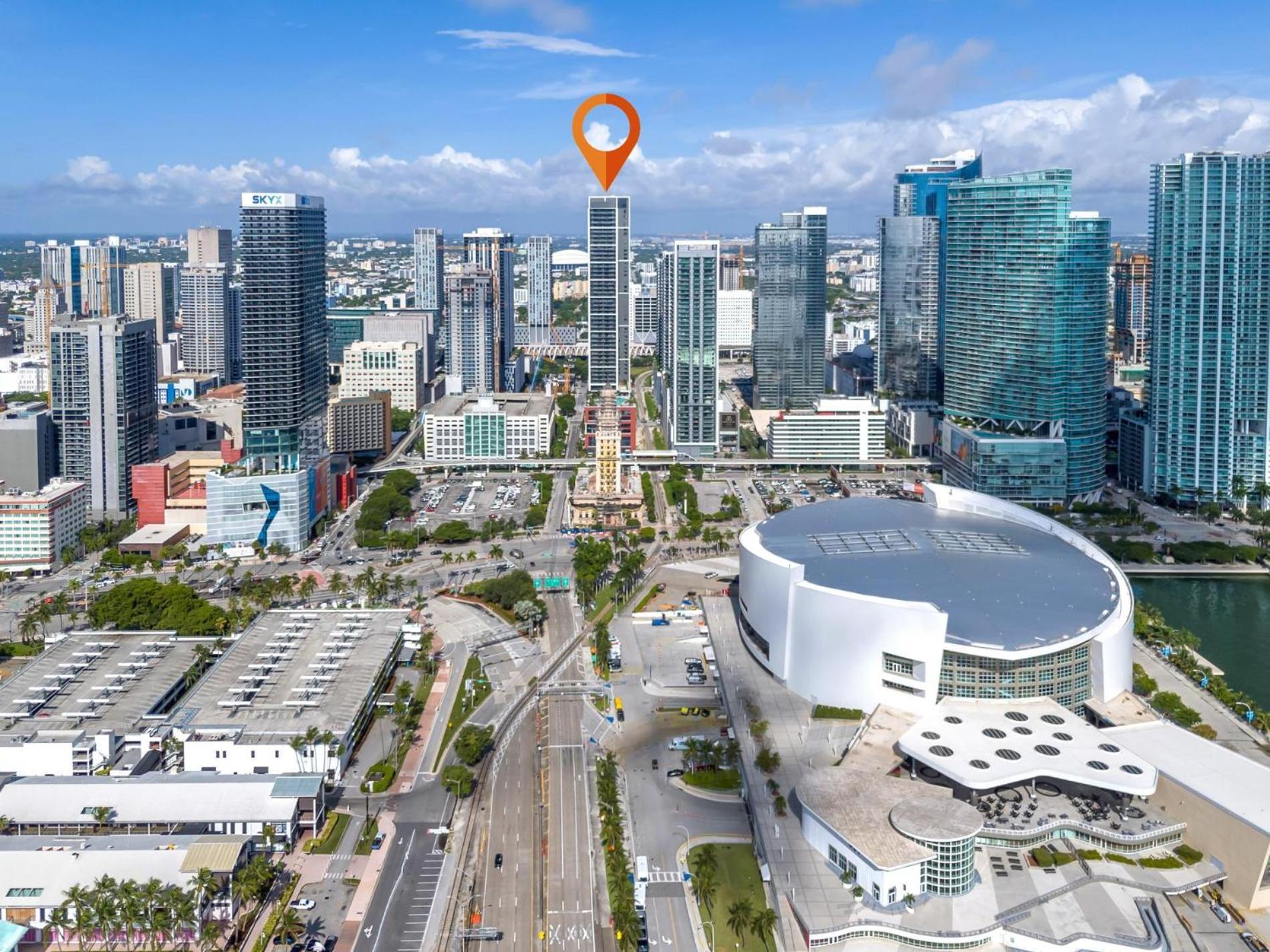 Modern 1Br Apartment With Breathtaking Views Heart Of Downtown Miami Exterior foto